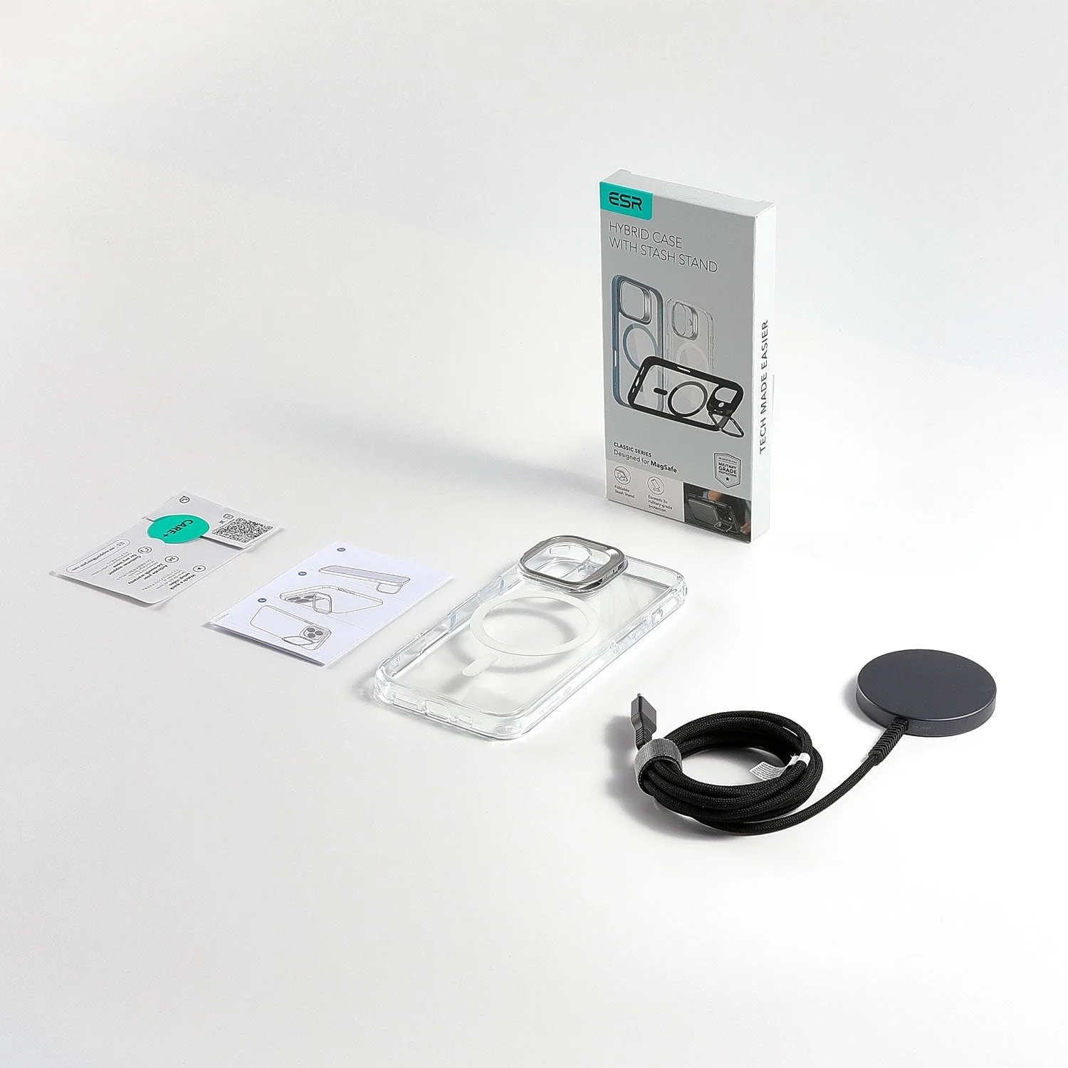iPhone 16 Pro Wireless Charging Bundle - Light Tan - Image 9