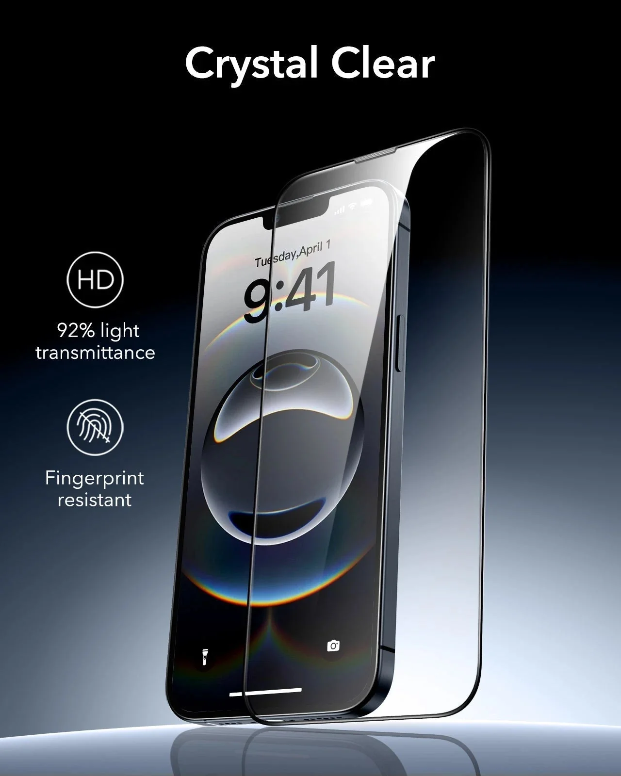 iPhone 16e HaloLock Classic Hybrid Case Protection Bundle - Clear - Image 16