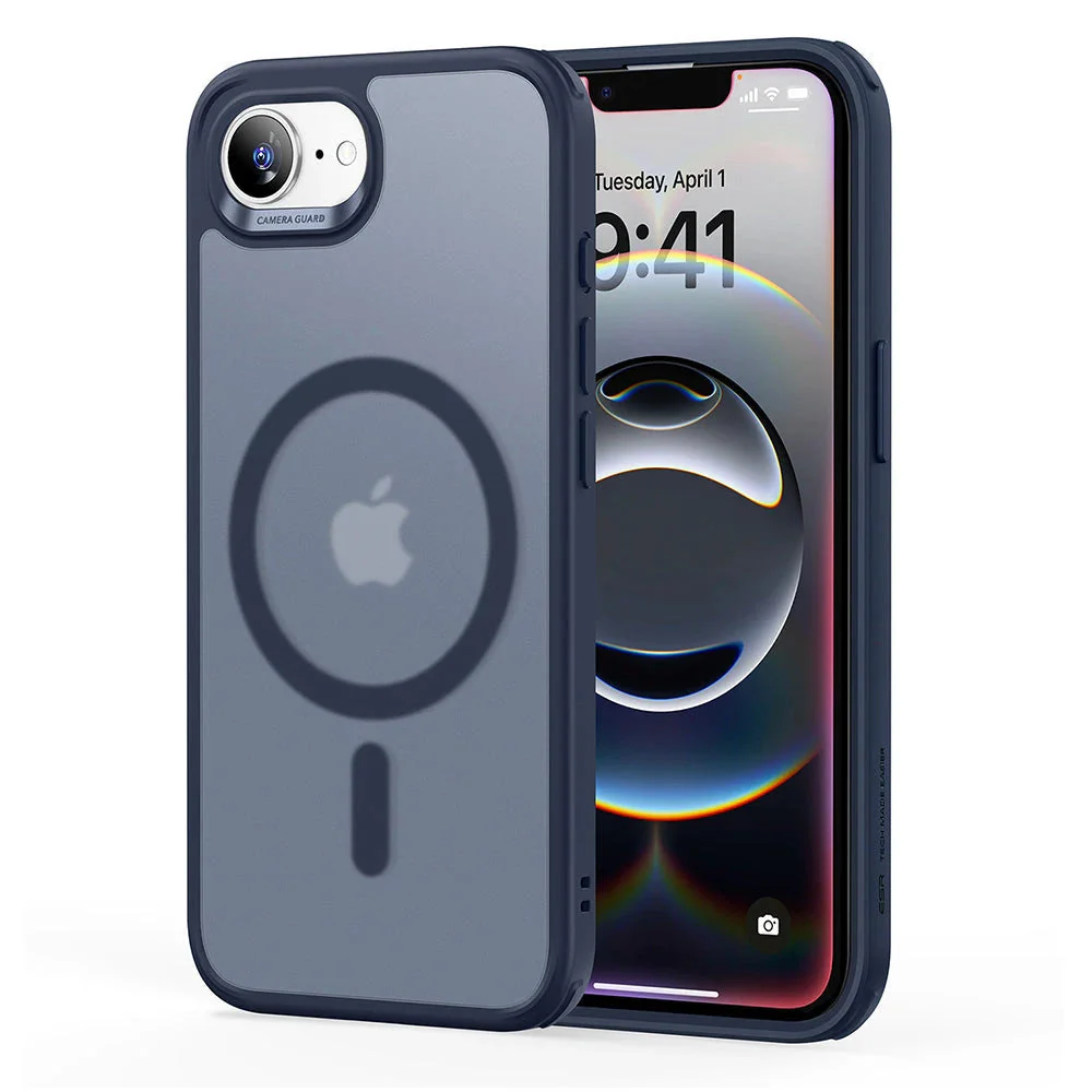 iPhone 16e HaloLock Classic Hybrid Case - Frosted Blue