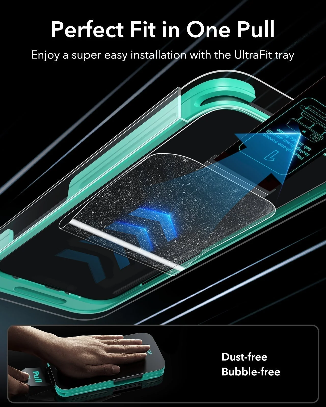 iPhone 17e UltraFit Armorite®️ Privacy Screen Protector - 3 Pack - Image 4