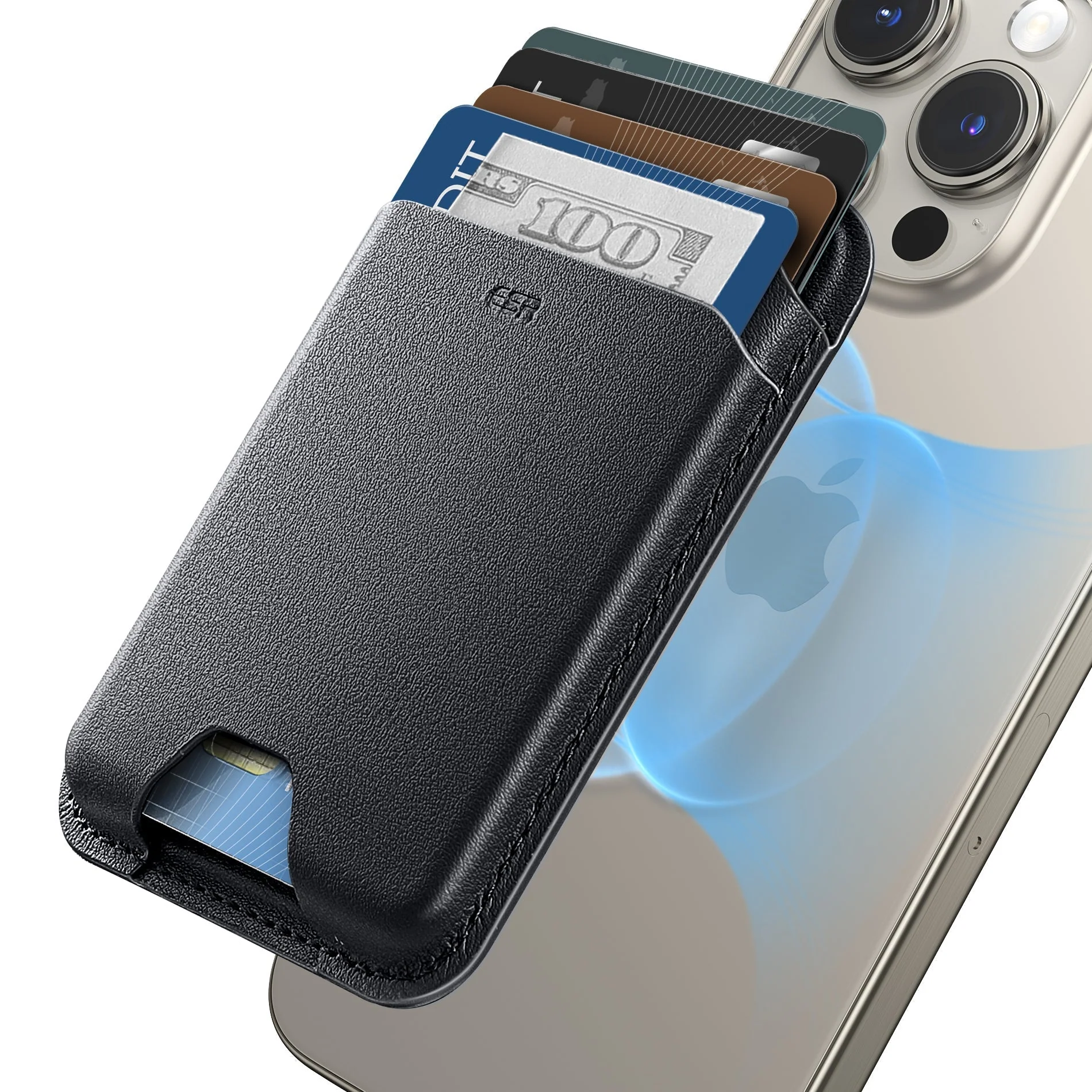 Magnetic Wallet Boost (HaloLock) - Black - Image 3