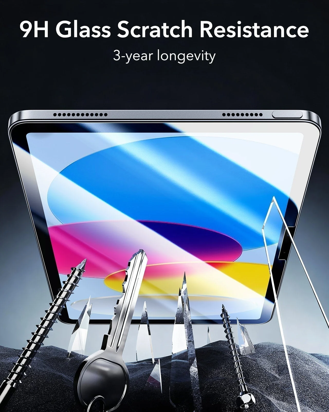 iPad 11" (A16) 2025 Bundle Shift Magnetic Case & Armorite® Protection - Navy Blue - Image 13