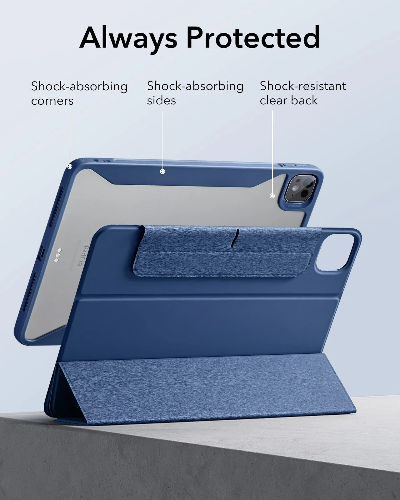 iPad Pro 11ʺ (2025) Rebound Transformation Bundle - Navy Blue - Image 7