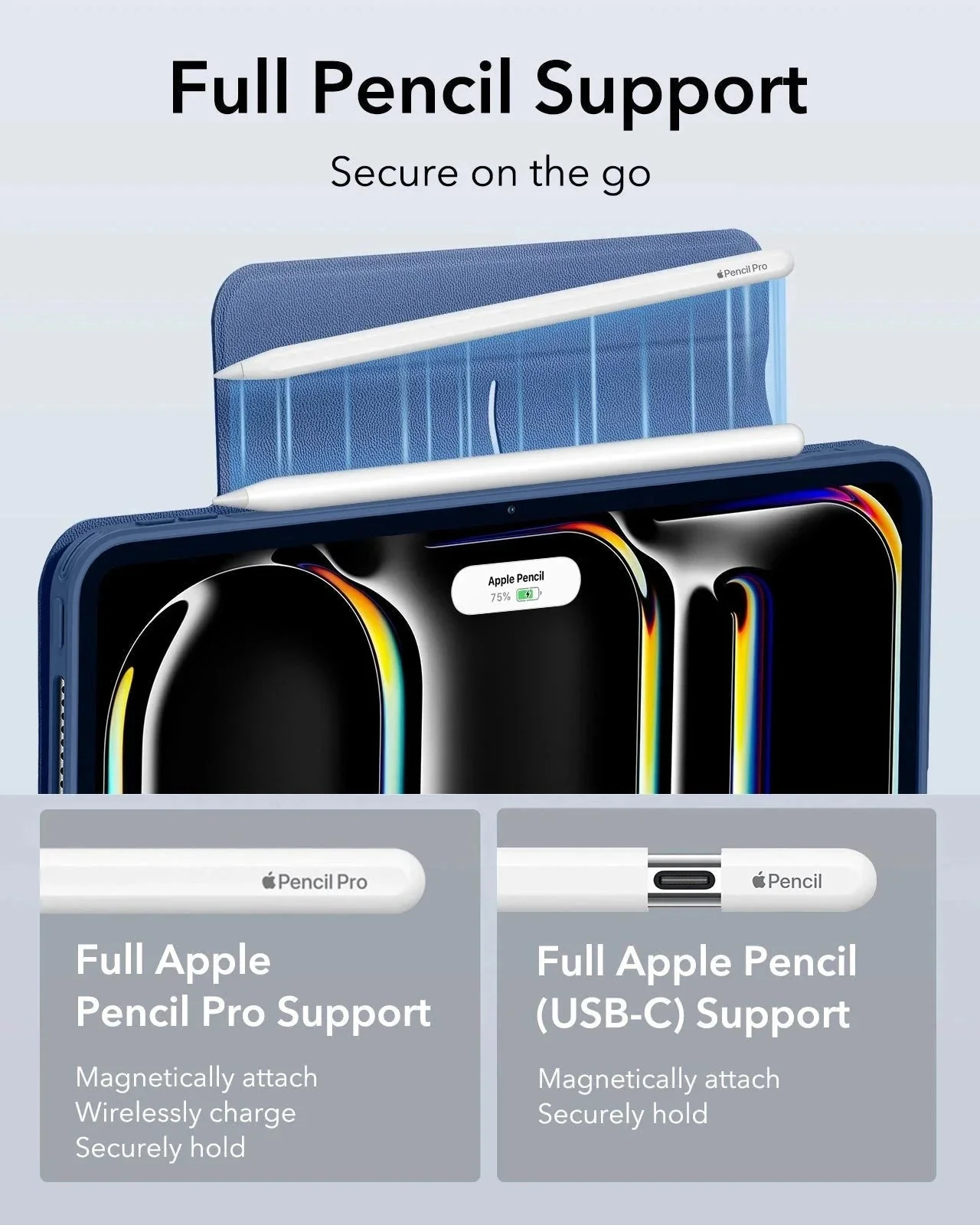 iPad Pro 11ʺ (2025) Rebound Transformation Bundle - Navy Blue - Image 8