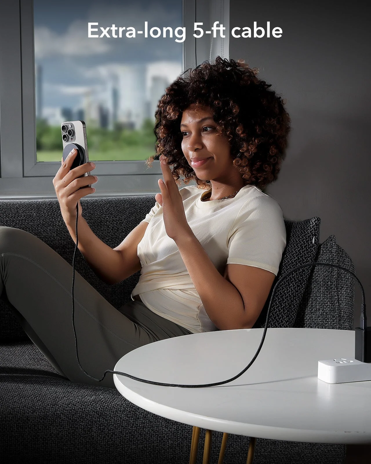 Orbit Hybrid Snap-and-Charge Bundle for AirPods 4 - Black - Image 16