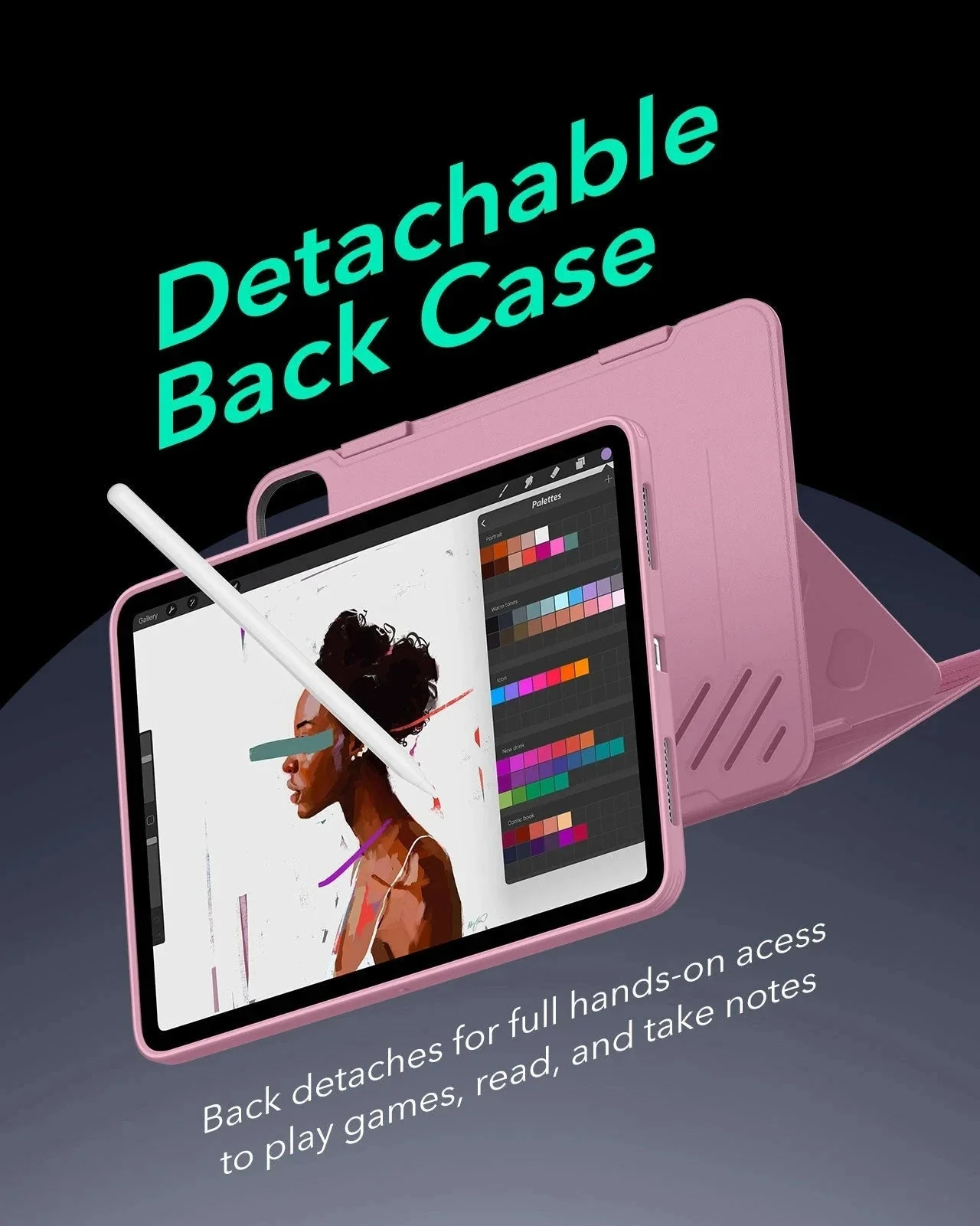 iPad Pro 11ʺ (2025) Shift Magnetic Case - Pink - Image 6