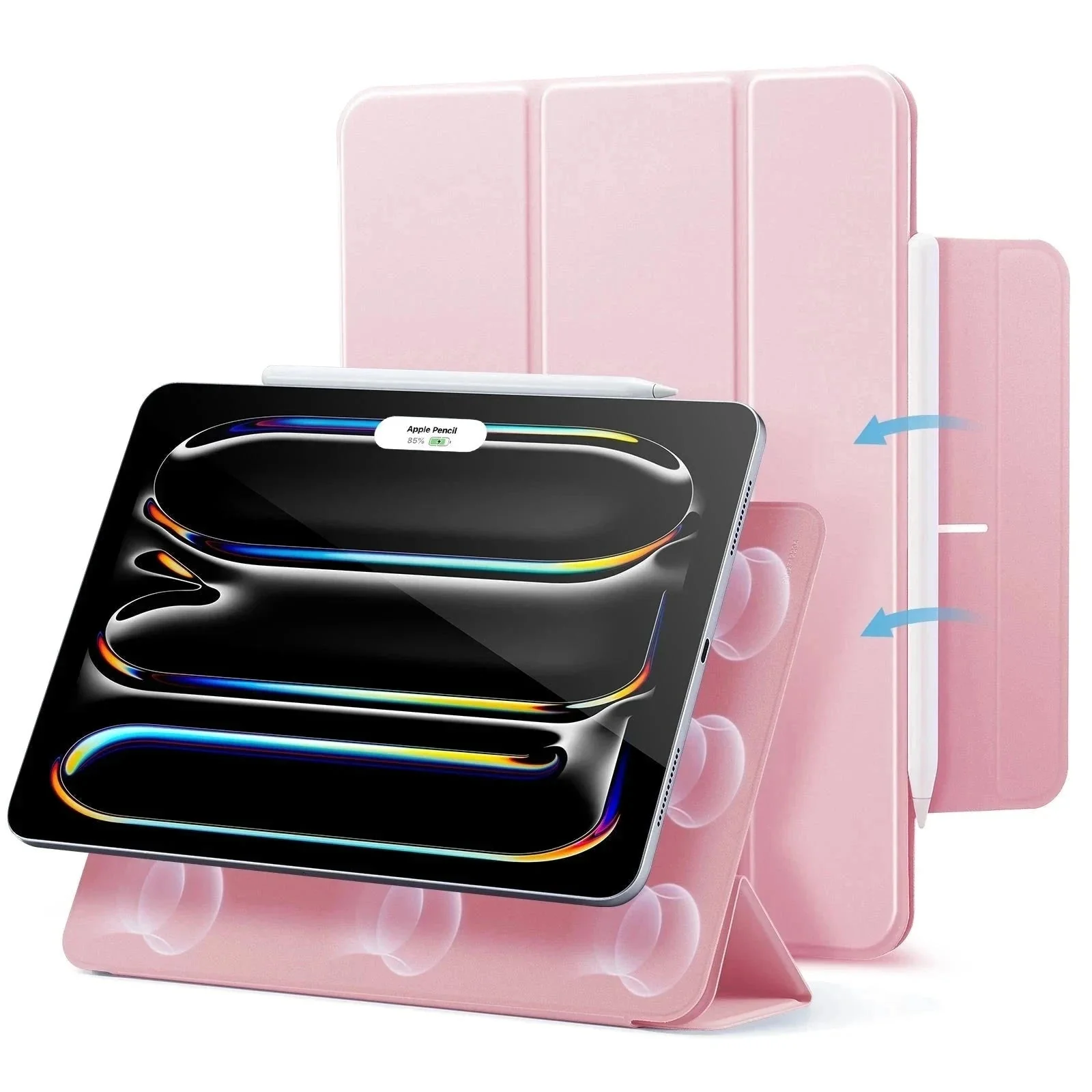 iPad Pro 11" (2025) Rebound Magnetic Case - Pink