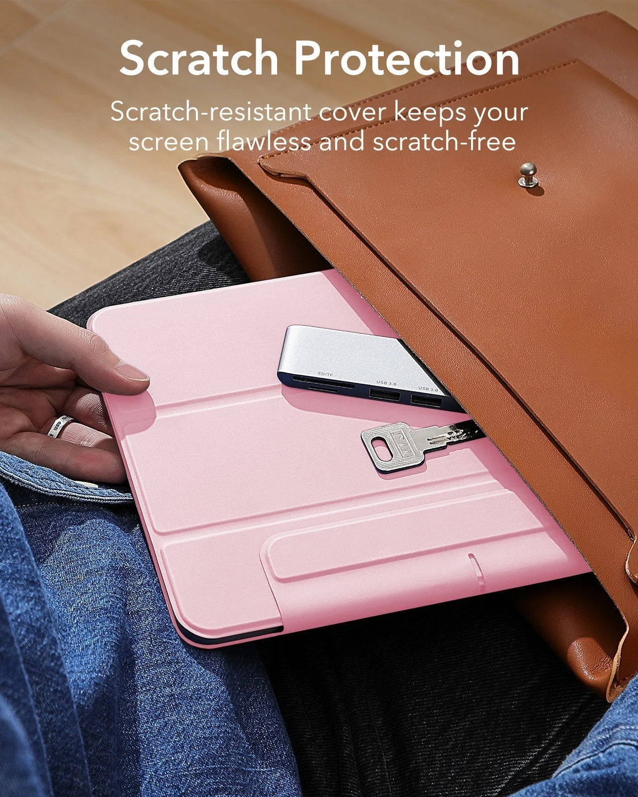 iPad Pro 11" (2025) Rebound Magnetic Case - Pink - Image 8