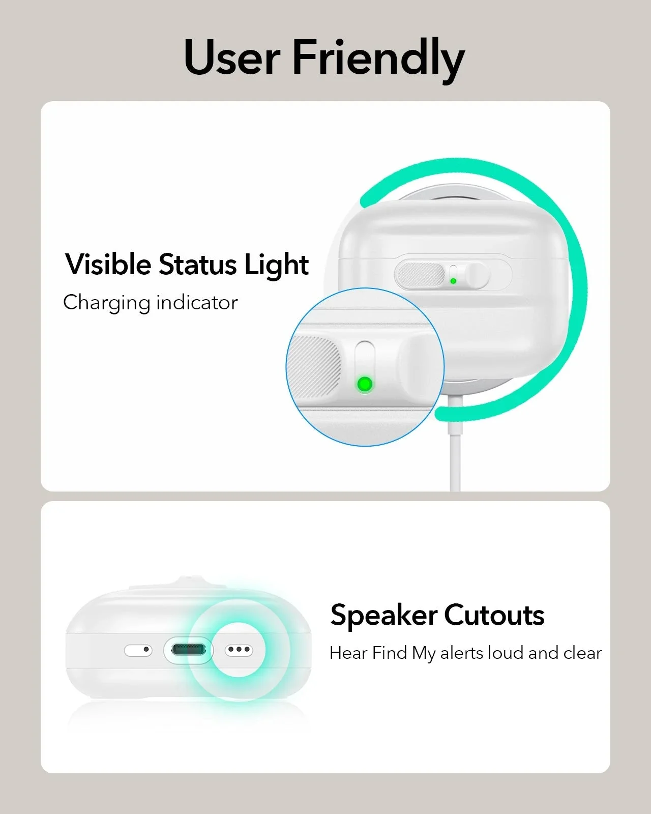 AirPods Pro 3 Pulse FlickLock Magnetic Case - White - Image 8