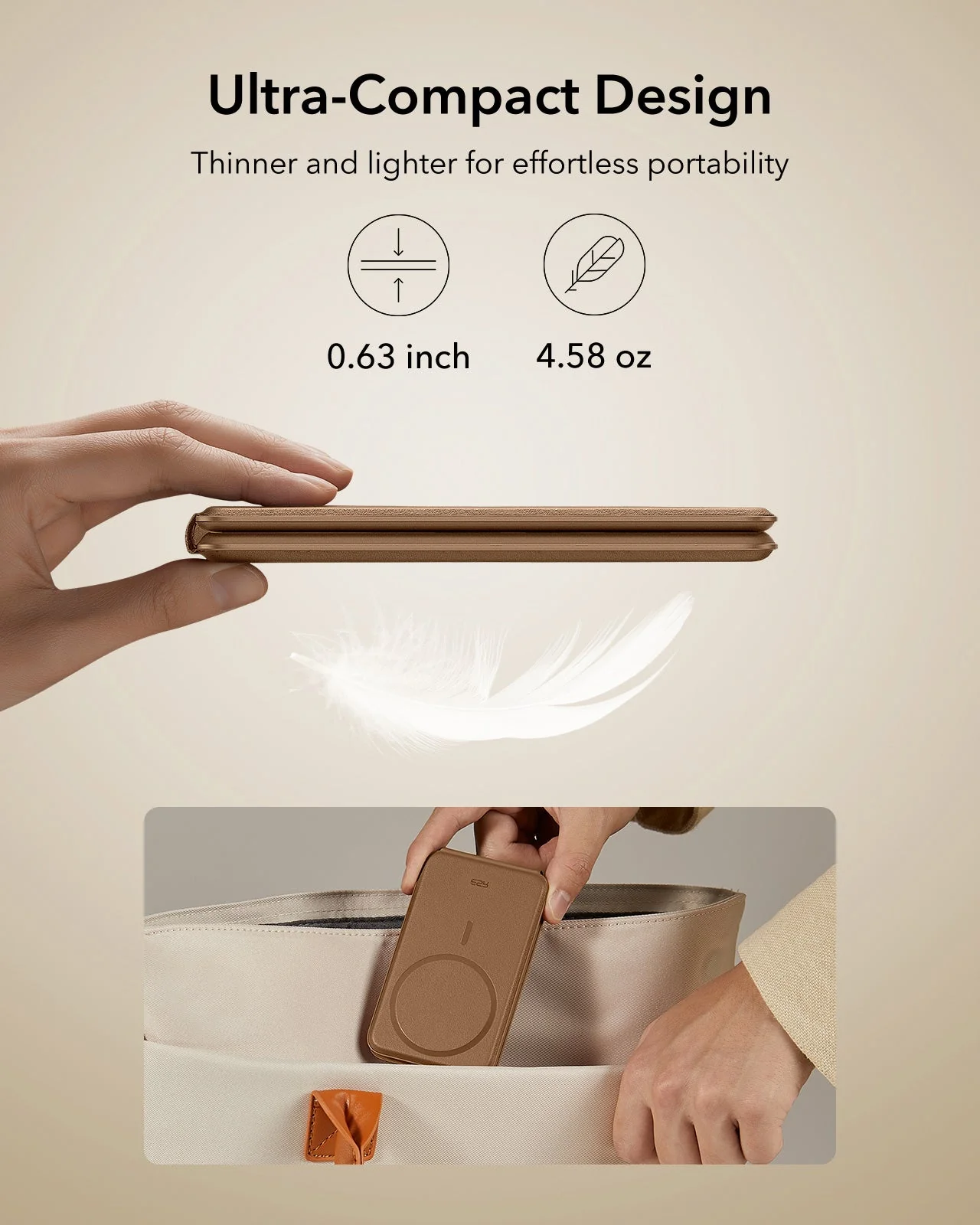 15W 3-in-1 Travel Wireless Charging Set - Black - UK Plug - Image 9