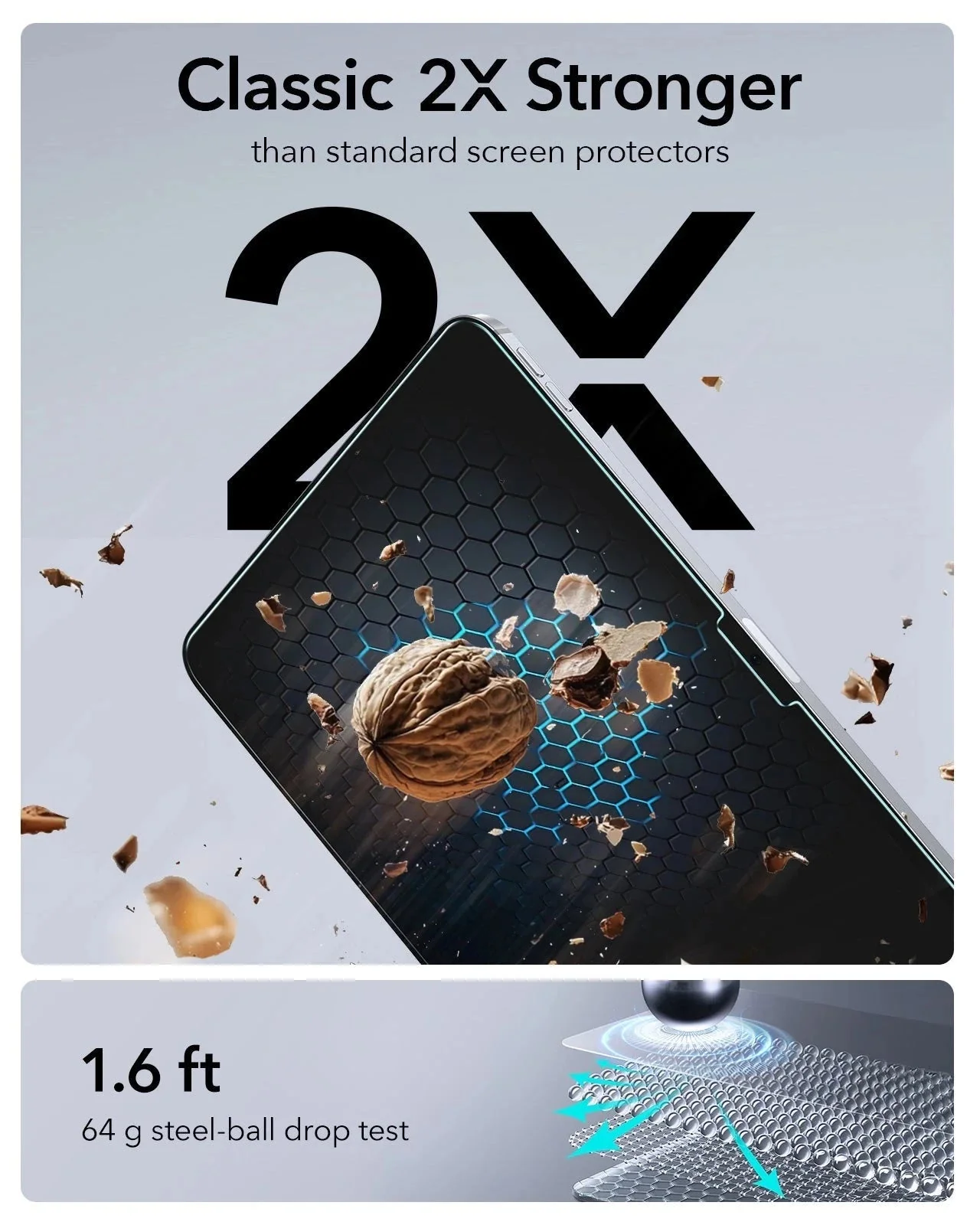iPad Pro 13" (2025) UltraFit Classic Screen Protector – 2 Pack - Image 5