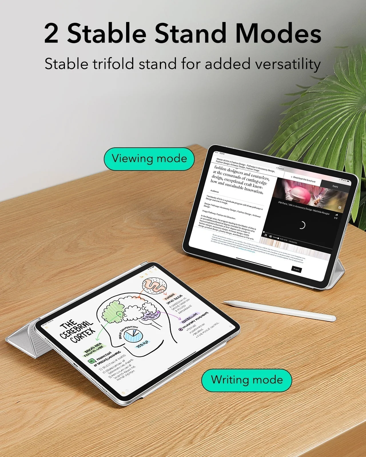 iPad Pro 13" (2025) Rebound Magnetic Case - Brilliant White - Image 9
